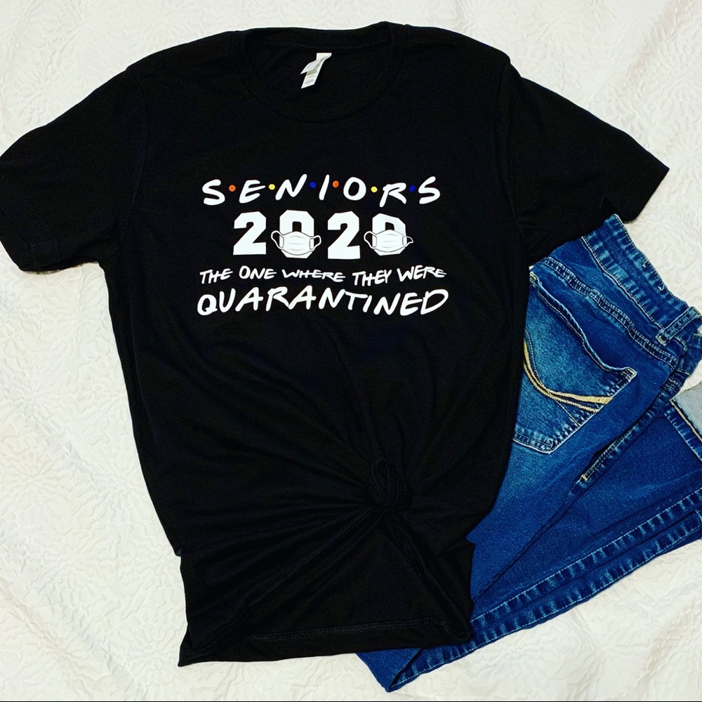 Senior Graduation Tee black women’s men’s  unisex